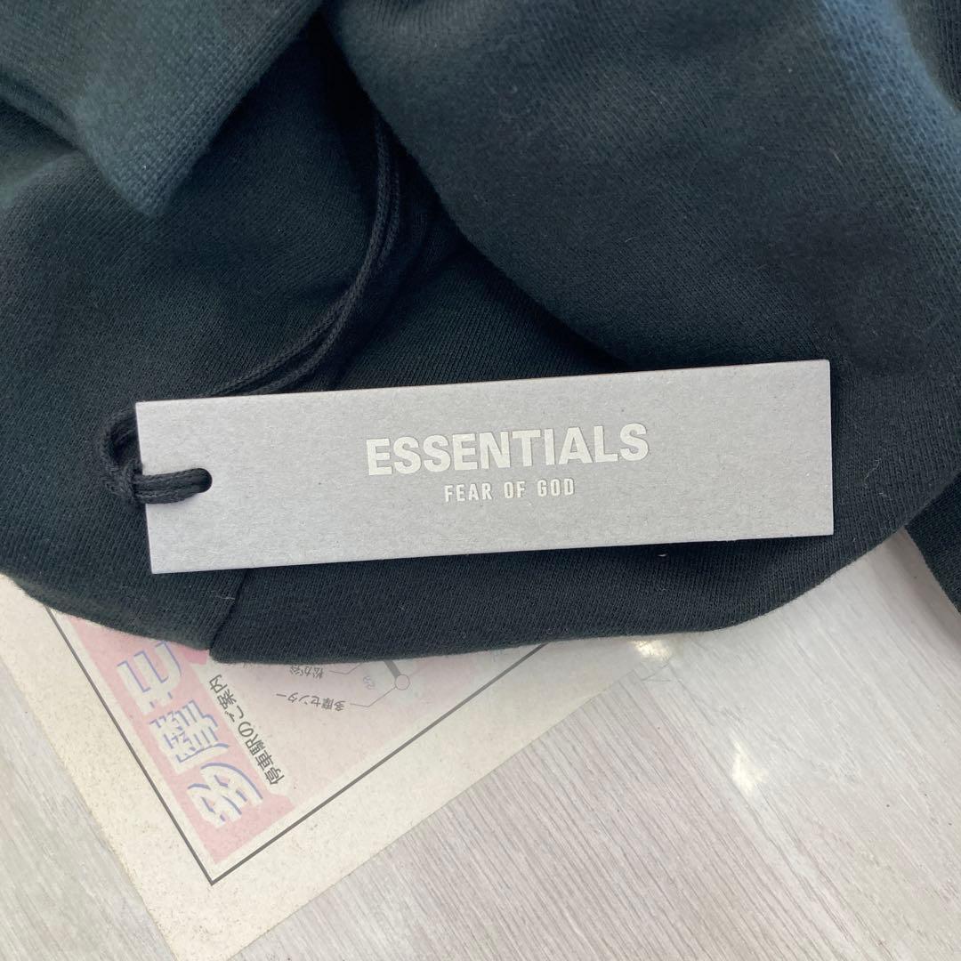 新品未使用　ESSENTIALS ブラック パーカー リフレクター