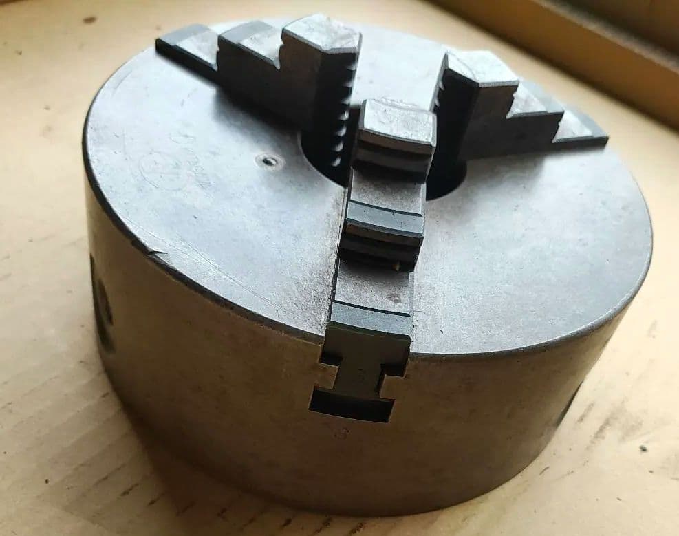 キタガワ　旋盤　チャック　3っ爪