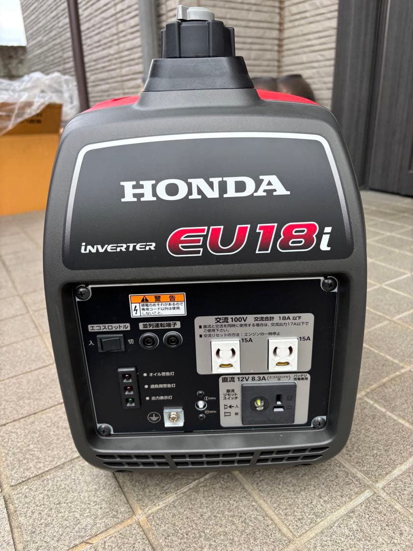 未使用 HONDA EU18i インバーター発電機