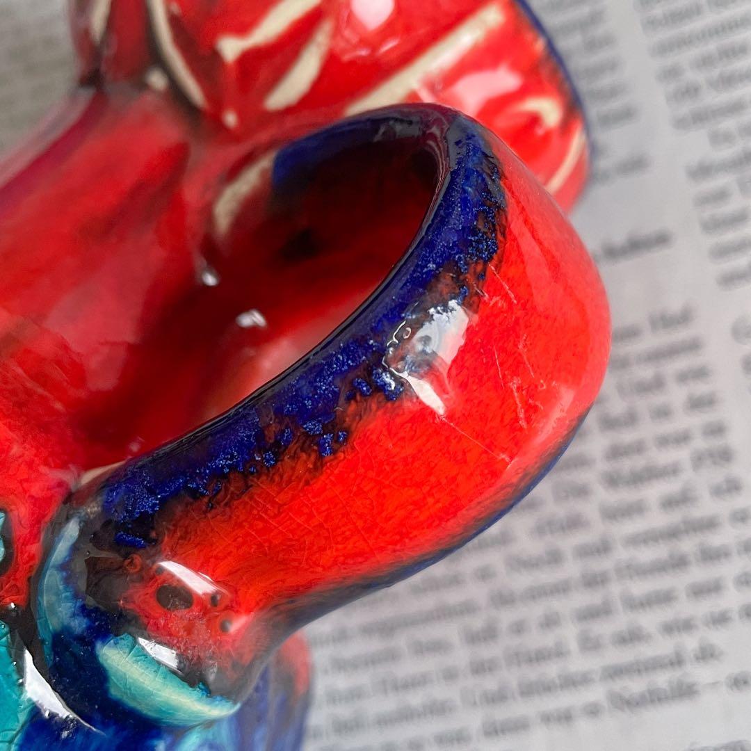 【ドイツ BAY Keramikの花瓶】Fat lava 323