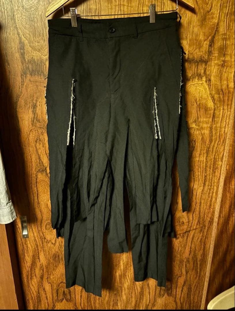 BLACK COMME des GARÇONS 2019AW 短冊パンツ