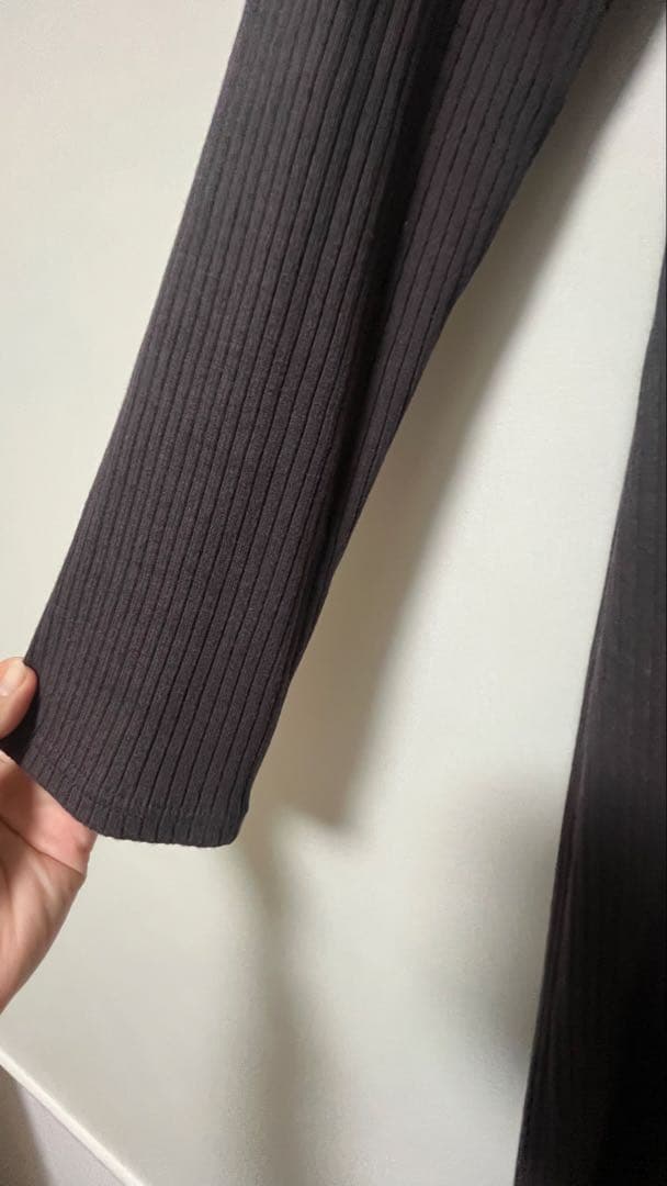 リヴドロワ 2Way ロングリブワンピース