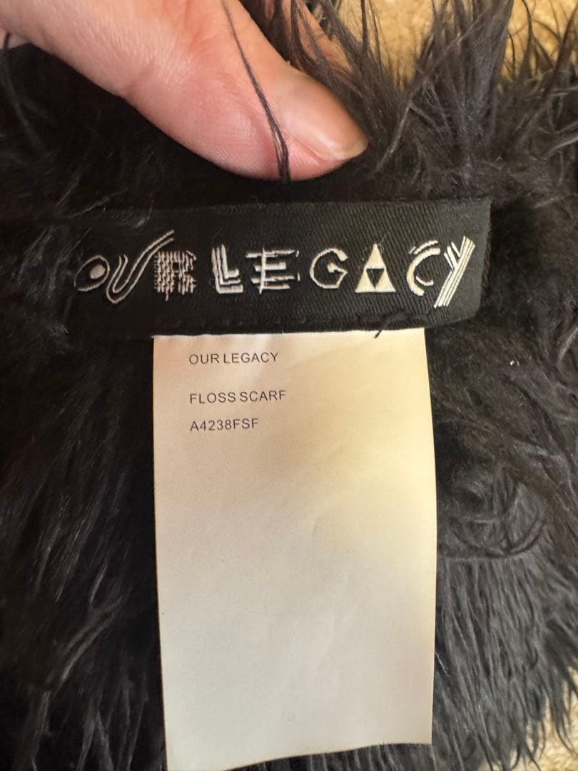 最安値 ourlegacy floss scarf マフラー
