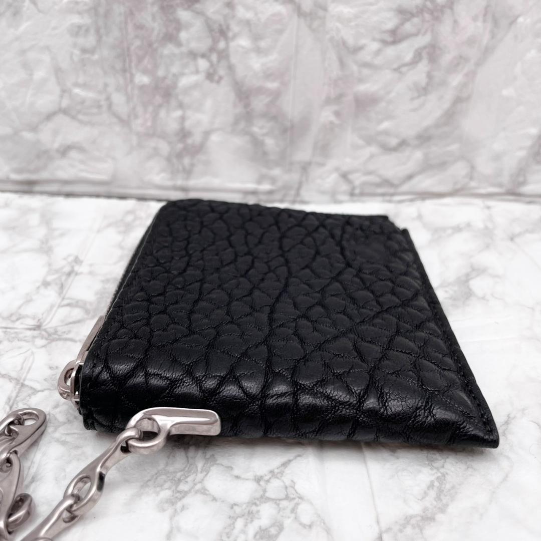 未使用級✨ Burberry バーバリー　財布 チェーン　ケース　ブラック