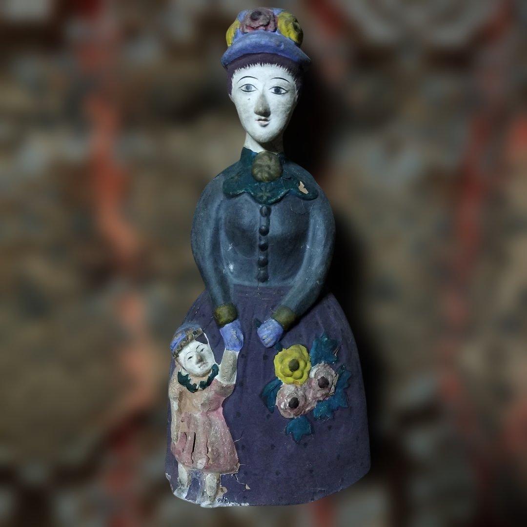 古賀人形　西洋婦人　長崎県