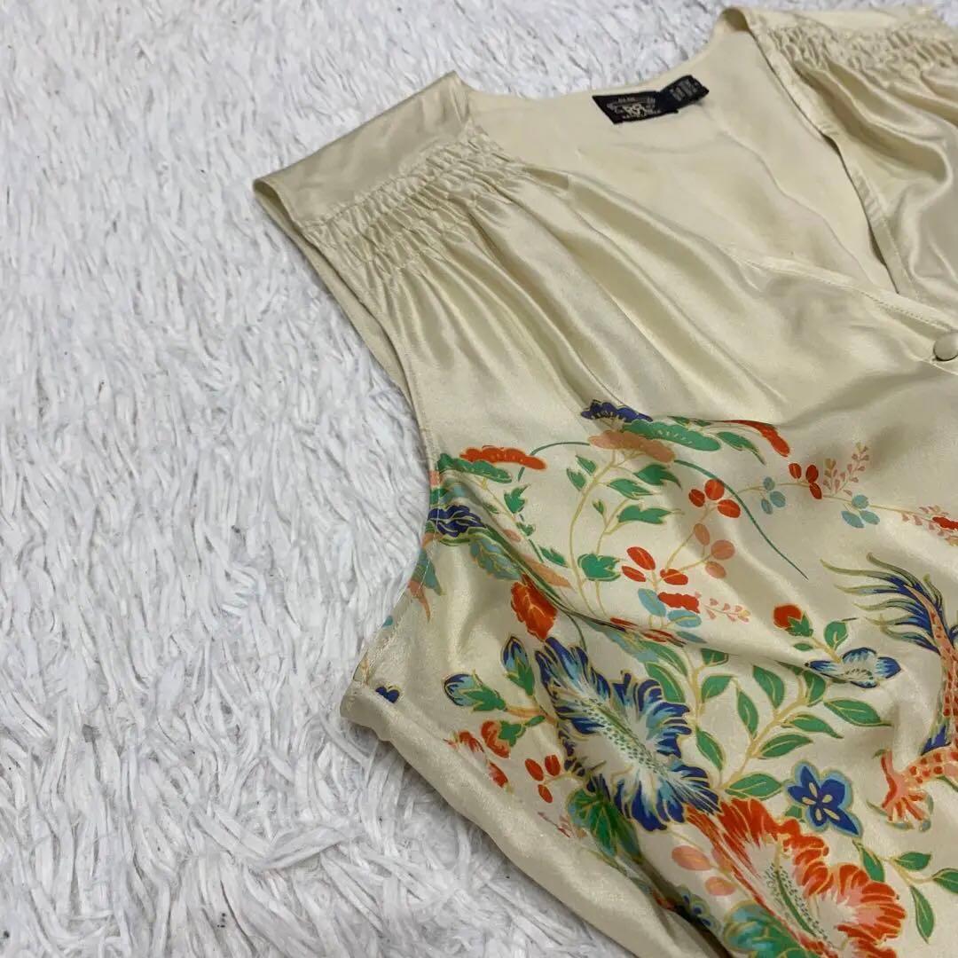 美品✨RRL ダブルアールエル オールインワン シャンパンゴールド シルク 4