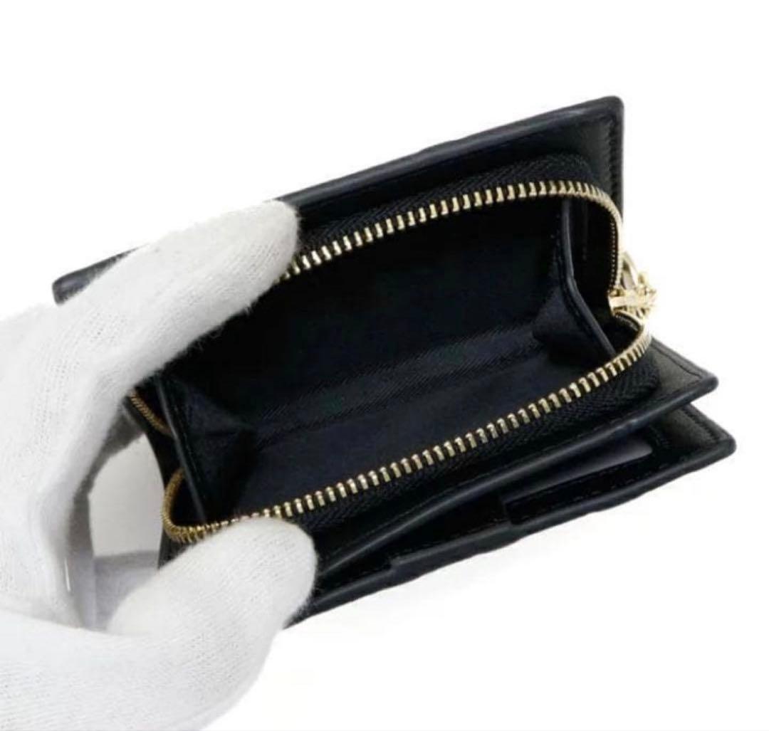 コーチ ミニ財布 二つ折り キーホルダー COACH エンボスシグネチャー