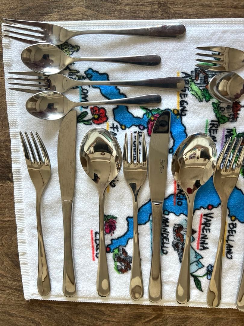 イタリア製カトラリー各種5セット『Pinti』　フルセット