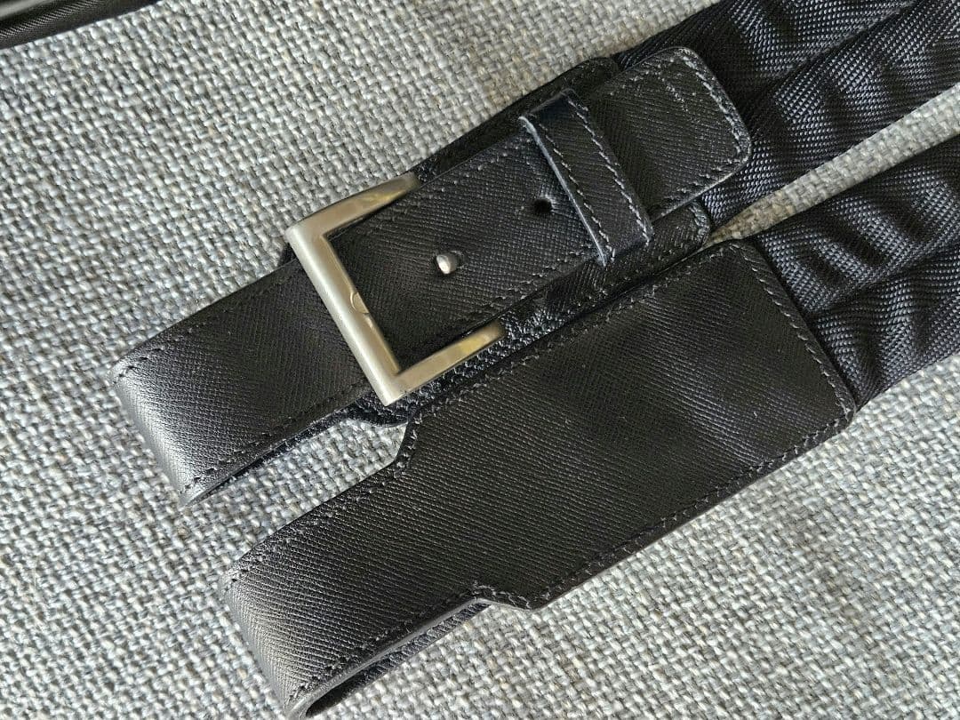 PRADA プラダ ガーメントバッグ ショルダーバッグ ブラック