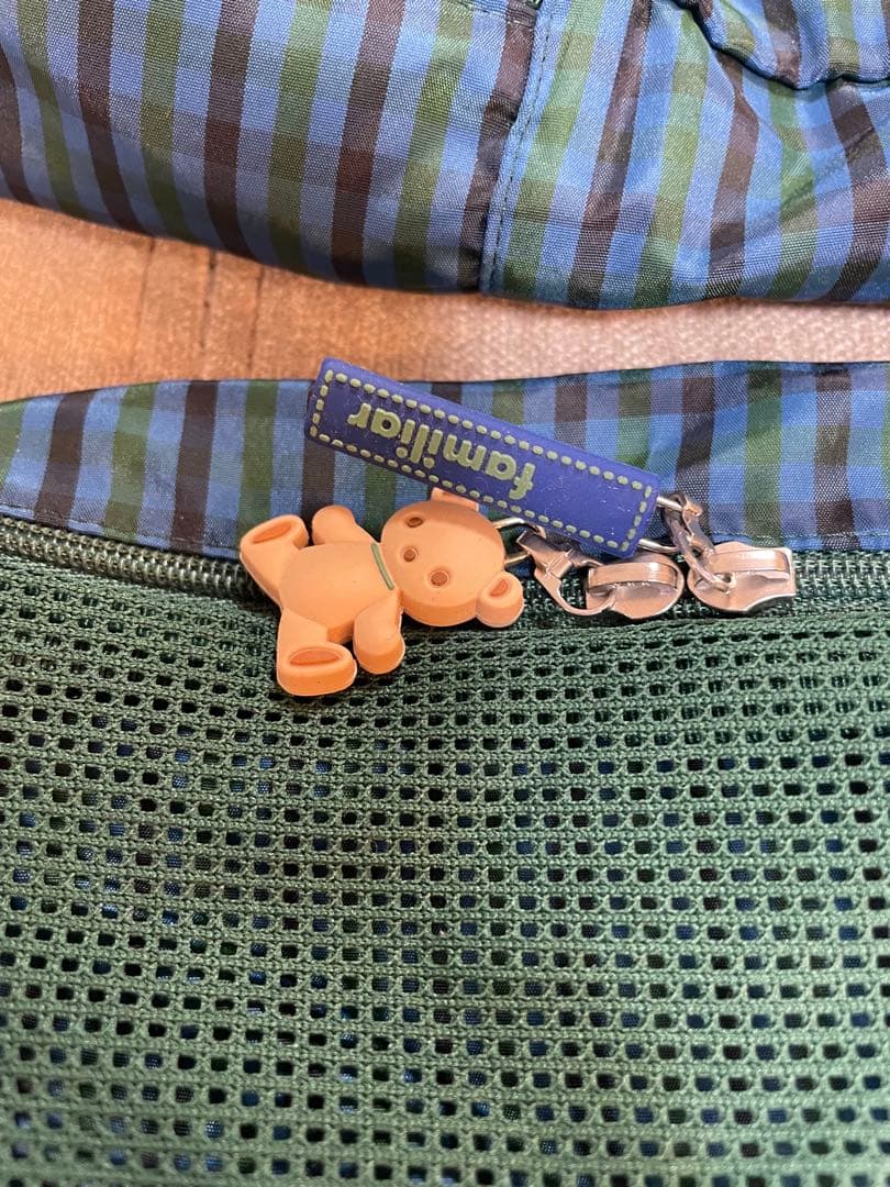 ※専用※ familiar チェック柄トラベルポーチ3点セット