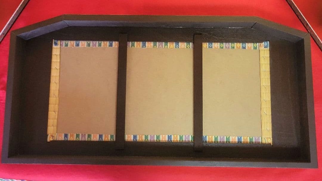 雛人形　台と屏風セット　a