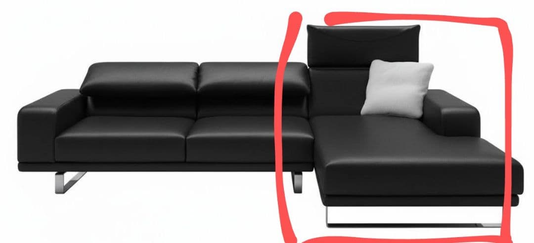 シェーズロング 全国配送設置無料 セット購入 エスティック 皮革 spazio