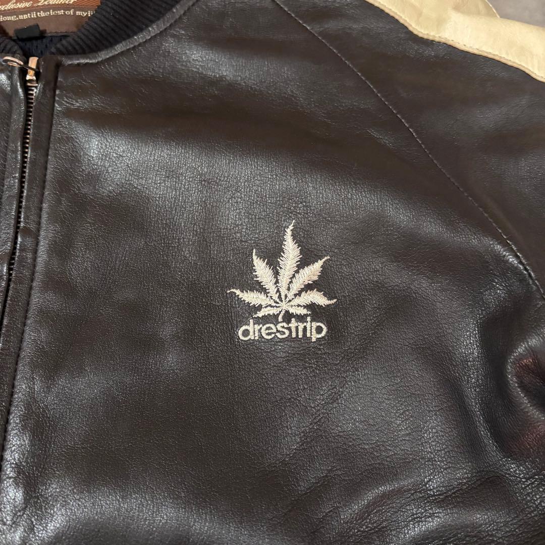drestrip ドレストリップ ディアスキン レザートラックジャケット