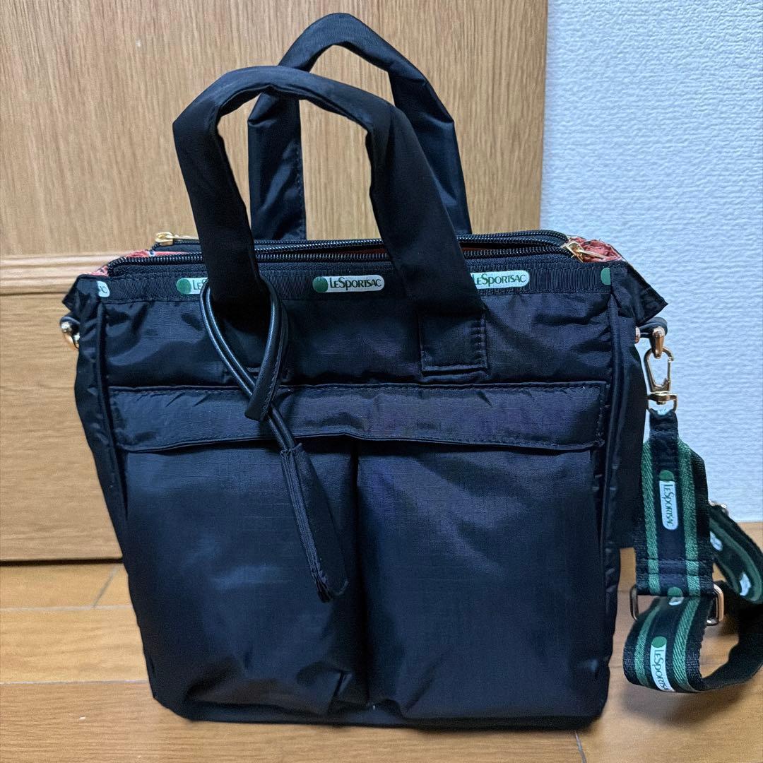 レスポートサック　ブラック トートバッグ　アトリエ