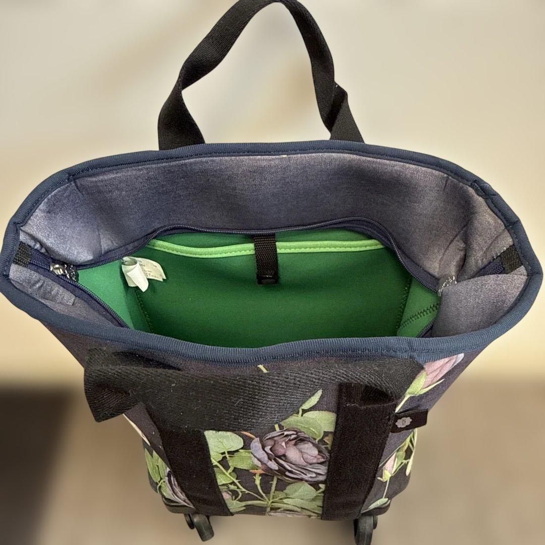 F-2美品【SWANYスワニー】キャリーバッグ FIORI●ショッピングカート