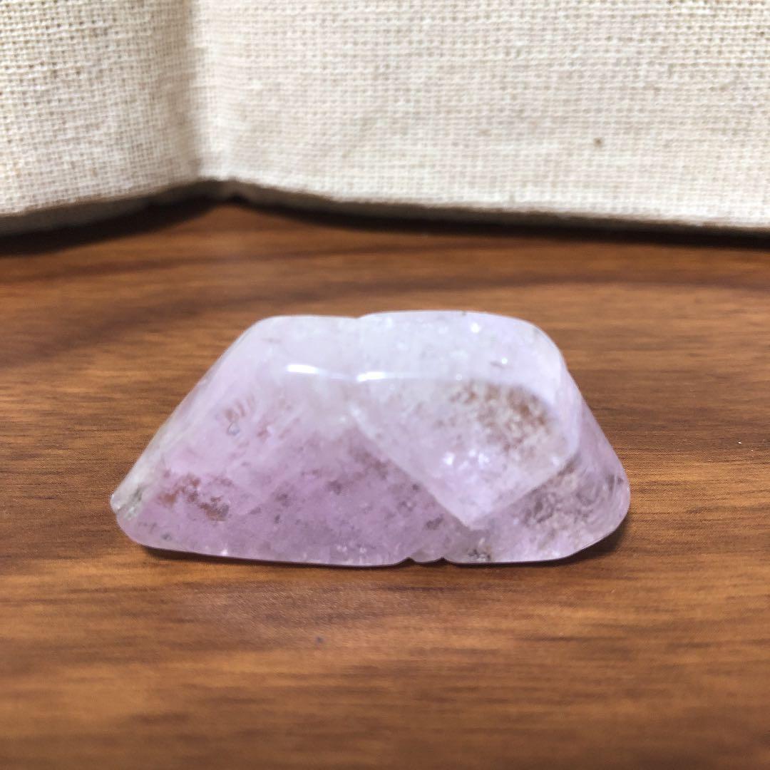 クンツァイト 原石 タンブル