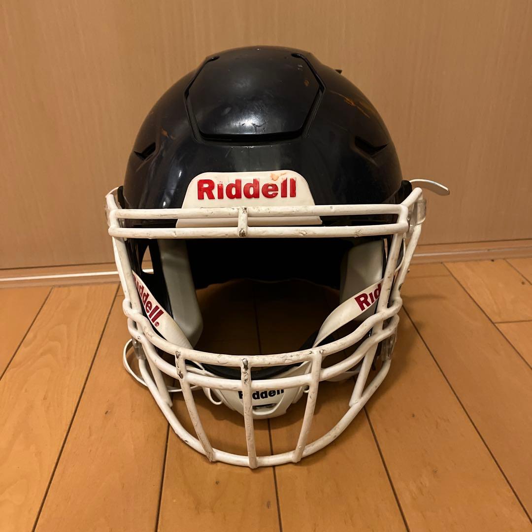 Riddell speed flexアメリカンフットボールヘルメット ネイビー