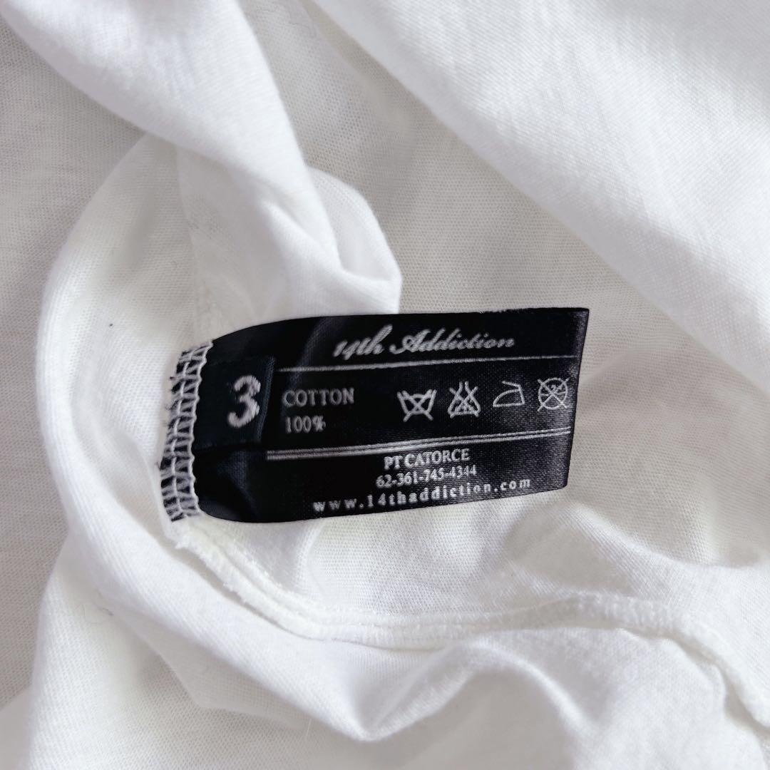 14th addiction long sleeve カットソー 3 長袖