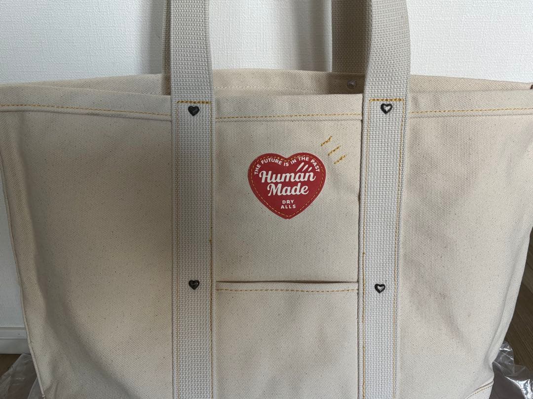 【新品未使用セール】Humanmadeトートバッグ L
