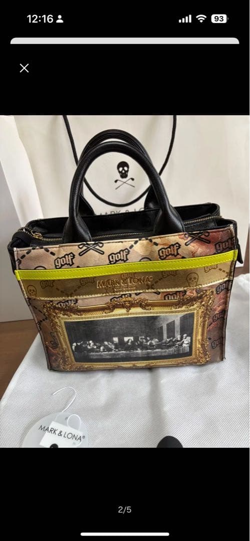 MARK & LONA ゴルフバッグ マルチカラー