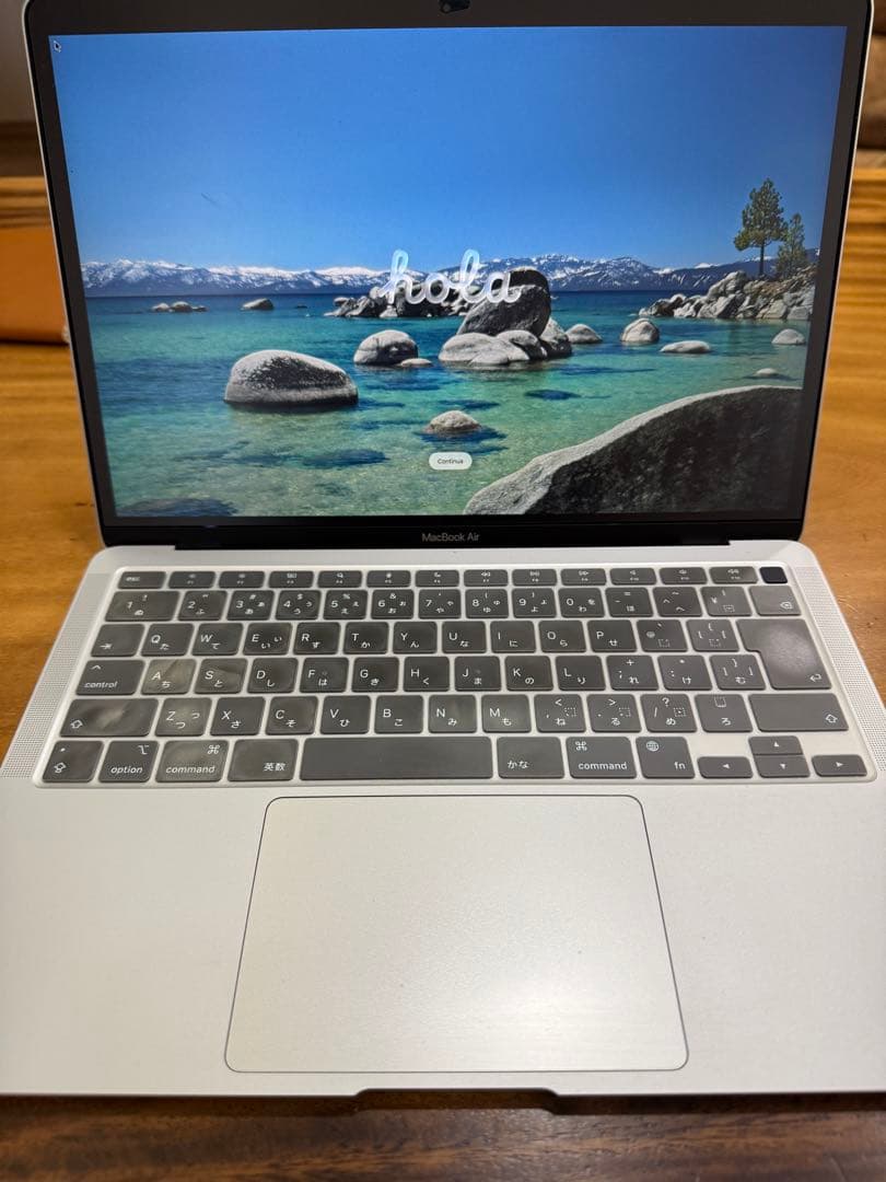 【美品】MacBook Air M1 シルバー256GB バッテリー85%