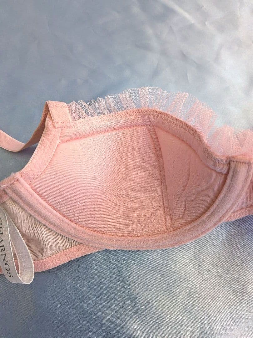 イギリス高級ランジェリー　CHARNOS　ブラ　タンガ　ガーターベルト　セット