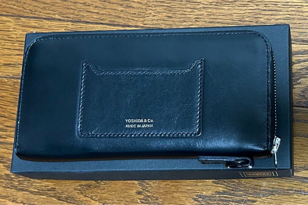 Lewis Leathers PORTER 長財布 レザー　ブラック