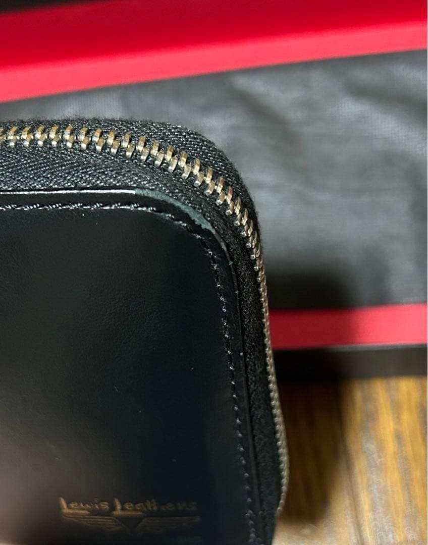 Lewis Leathers PORTER 長財布 レザー　ブラック