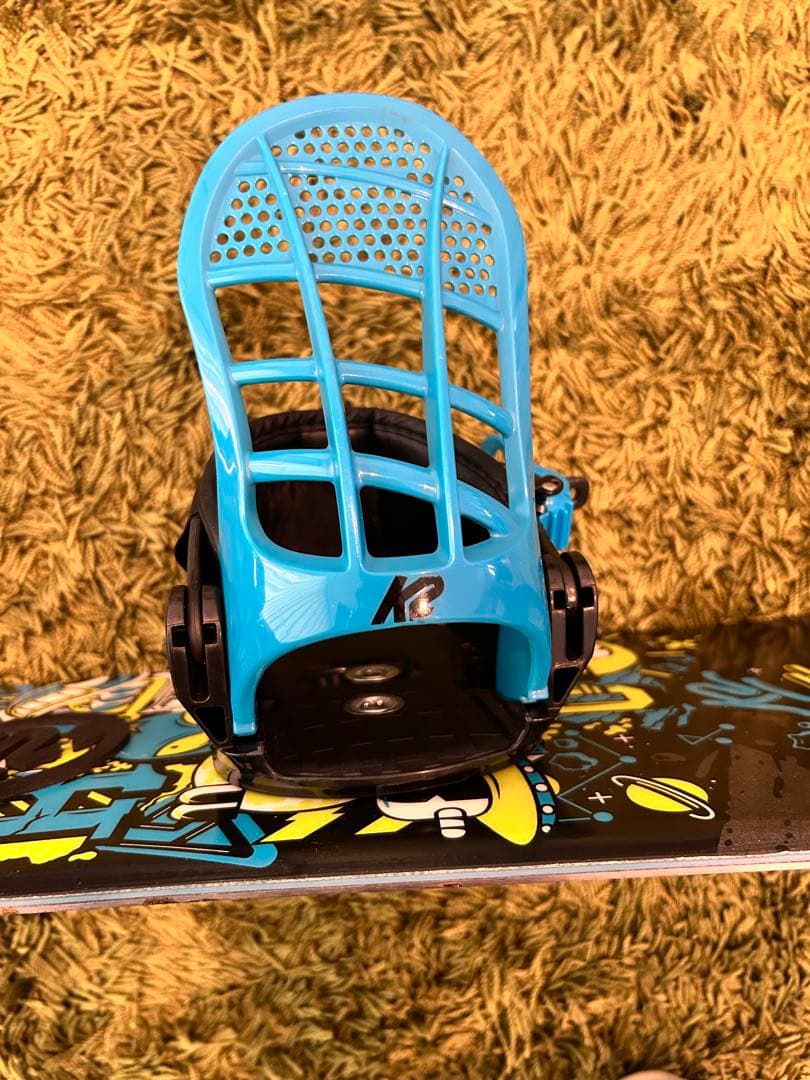 K2 Mini Turbo キッズ スノーボード ビンディング　2点 100cm