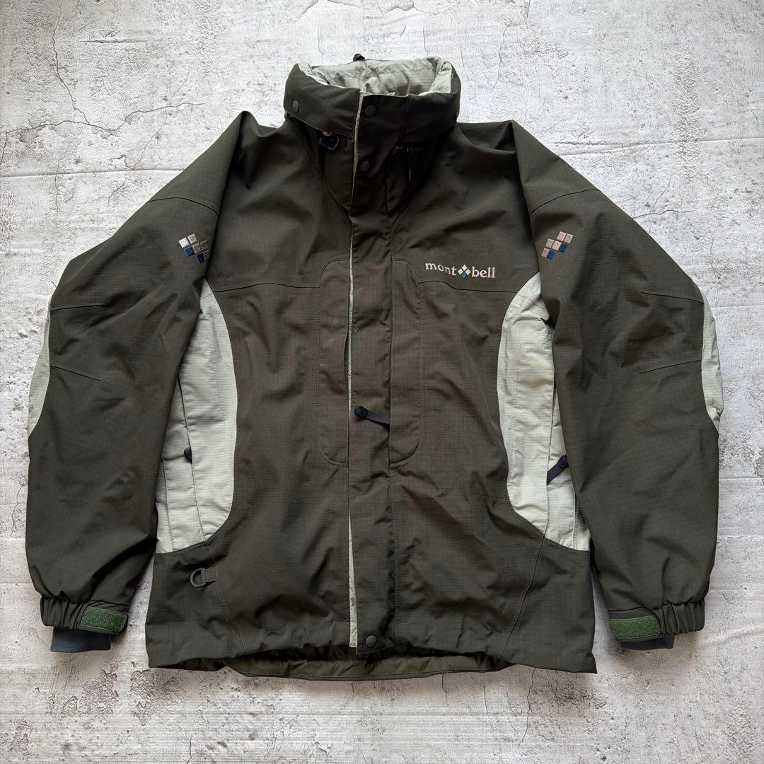 【希少廃盤品】モンベル フリースタイルパーカー　ゴアテックス XS