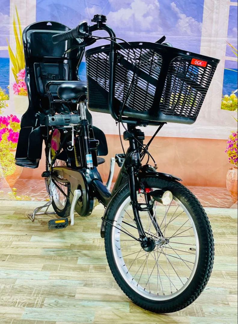 超特価！ギュット12AH⭐️パナソニック子供乗せ電動アシスト自転車Y2724