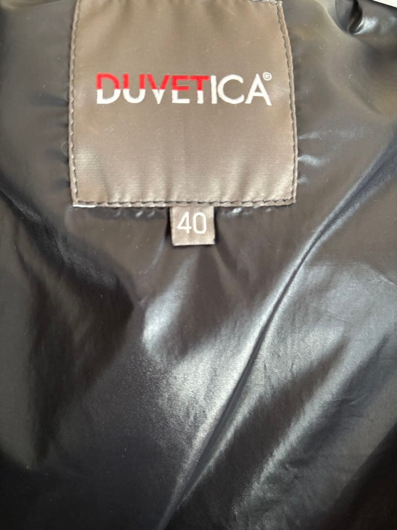 DUVETICA ウール　フード付きダウンジャケット　size40