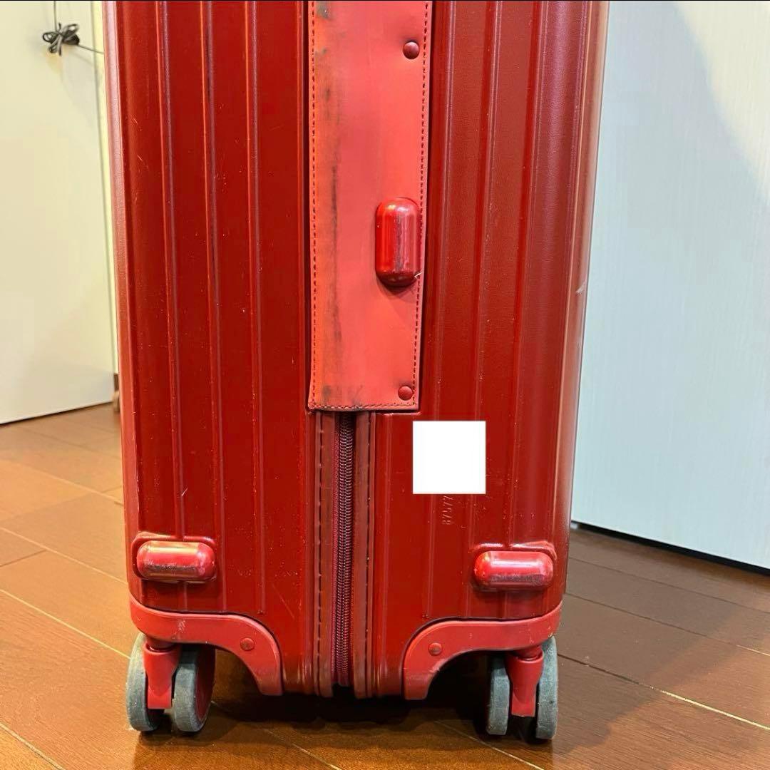 【最大容量】【104L】【4輪】リモワ サルサ マットレッド キャリーケース