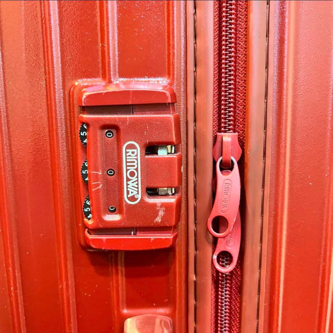 【最大容量】【104L】【4輪】リモワ サルサ マットレッド キャリーケース