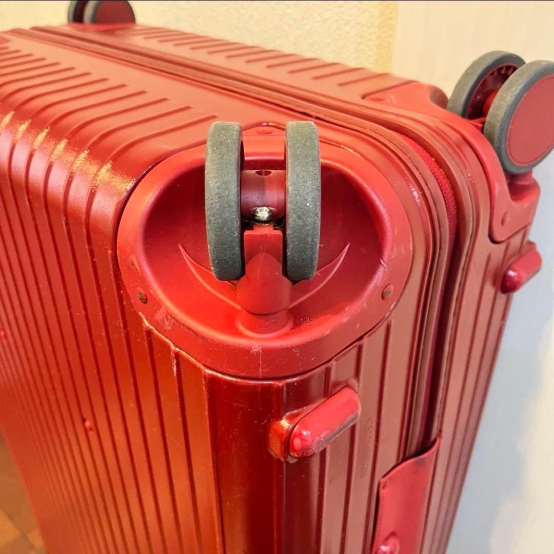 【最大容量】【104L】【4輪】リモワ サルサ マットレッド キャリーケース