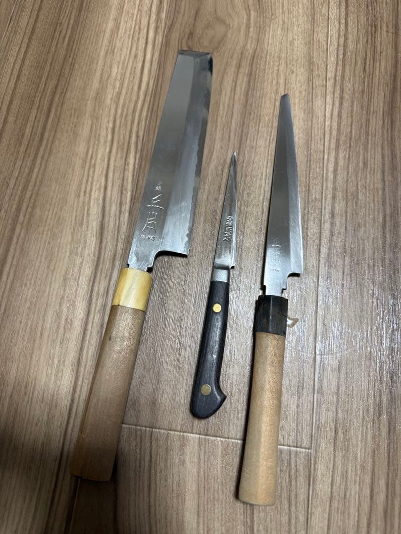 日本の包丁セット 3本　正本