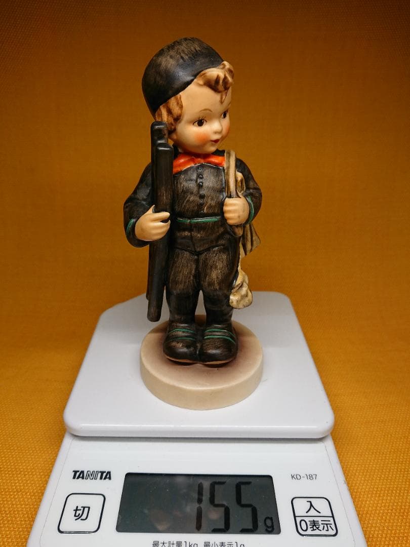 【美品】ビンテージ　人形　西ドイツ　置物　インテリア　工芸品　美術品　A3361