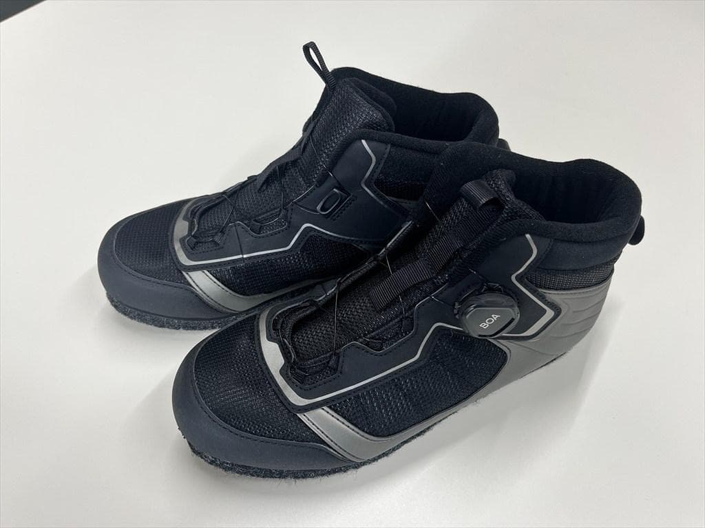 フィッシング用ハイカットシューズ ブラック