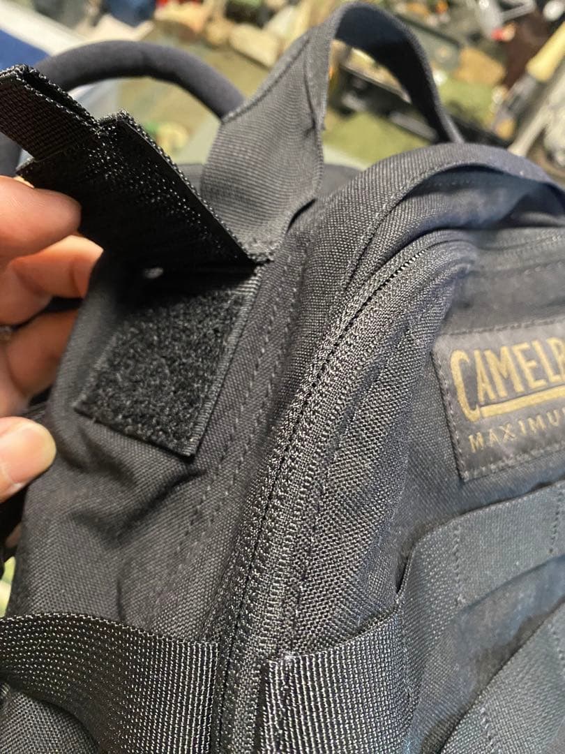 お*か様 米軍　 CAMELBAK ブラックバックパック ハイドレーション付き