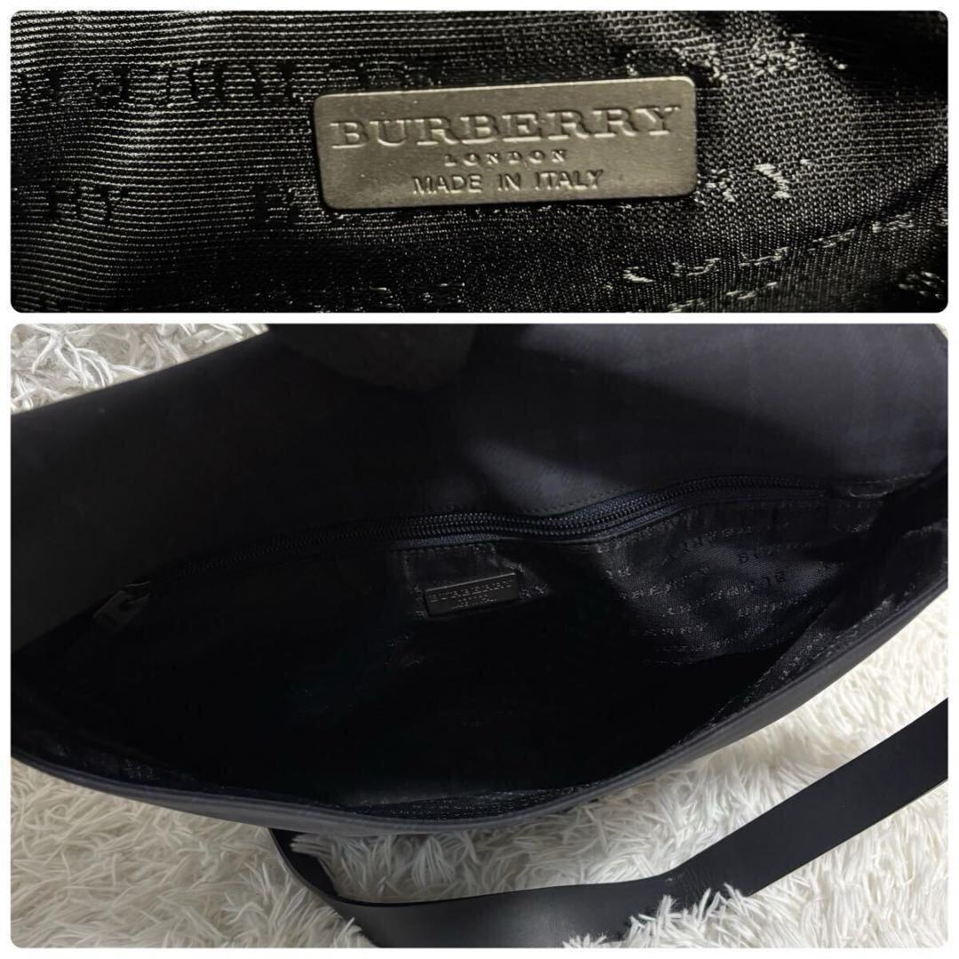 ✨新品未使用/付属品付✨バーバリーロンドン メッセンジャーバッグ ノバチェック