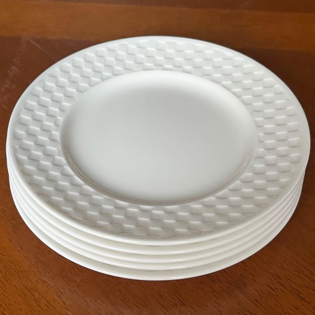 【美品】英国製　ウェッジウッド★ナイト＆デイ★パン・ケーキ皿　5枚