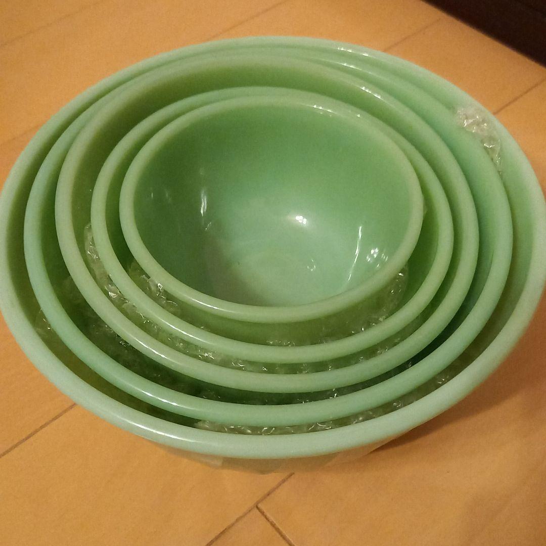 本日のみ、値下げ❕❕希少‼️ファイヤーキング　スワール　ミキシングボウルセット