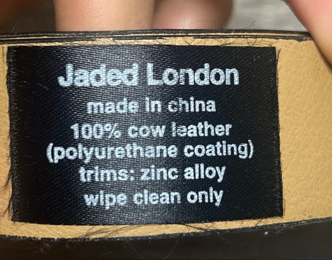 JADED LONDON　スネーク柄　ベルト　ENHYPEN ソヌ着用