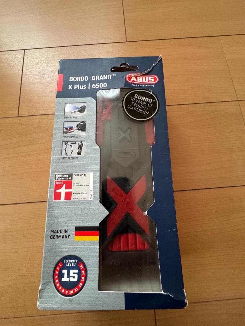 ABUS BORDO GRANIT X Plus 6500自転車ロックレベル15