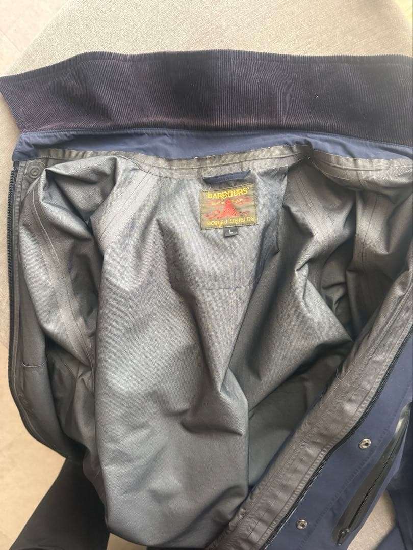 【12/16まで期間限定値下】バブアー ビューフォート　L ネイビー　ナイロン