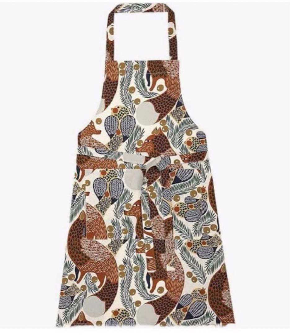 新品未使用　マリメッコ ケトゥンマルヤ エプロン