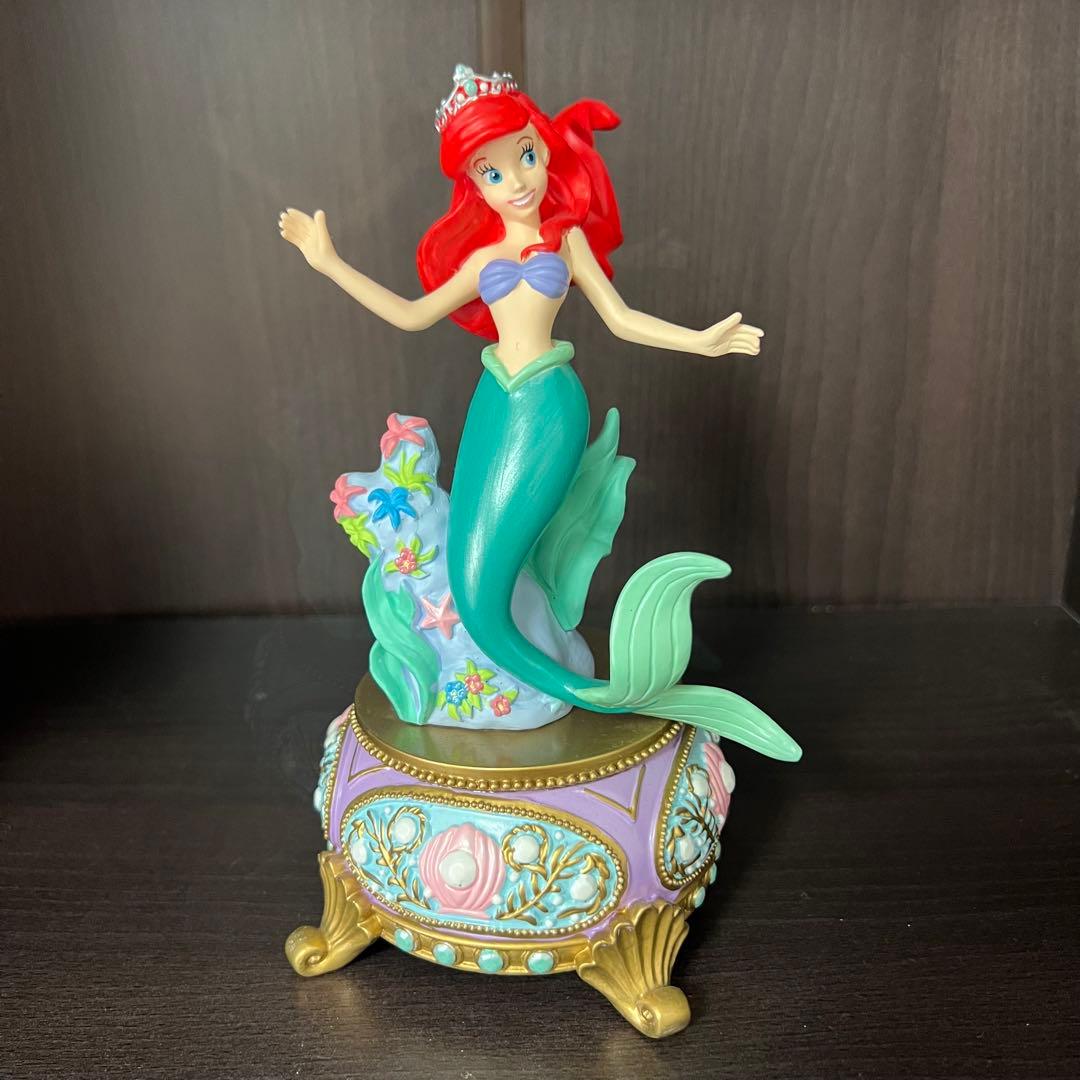 アリエル　オルゴール　レア　フィギュア　リトルマーメイド