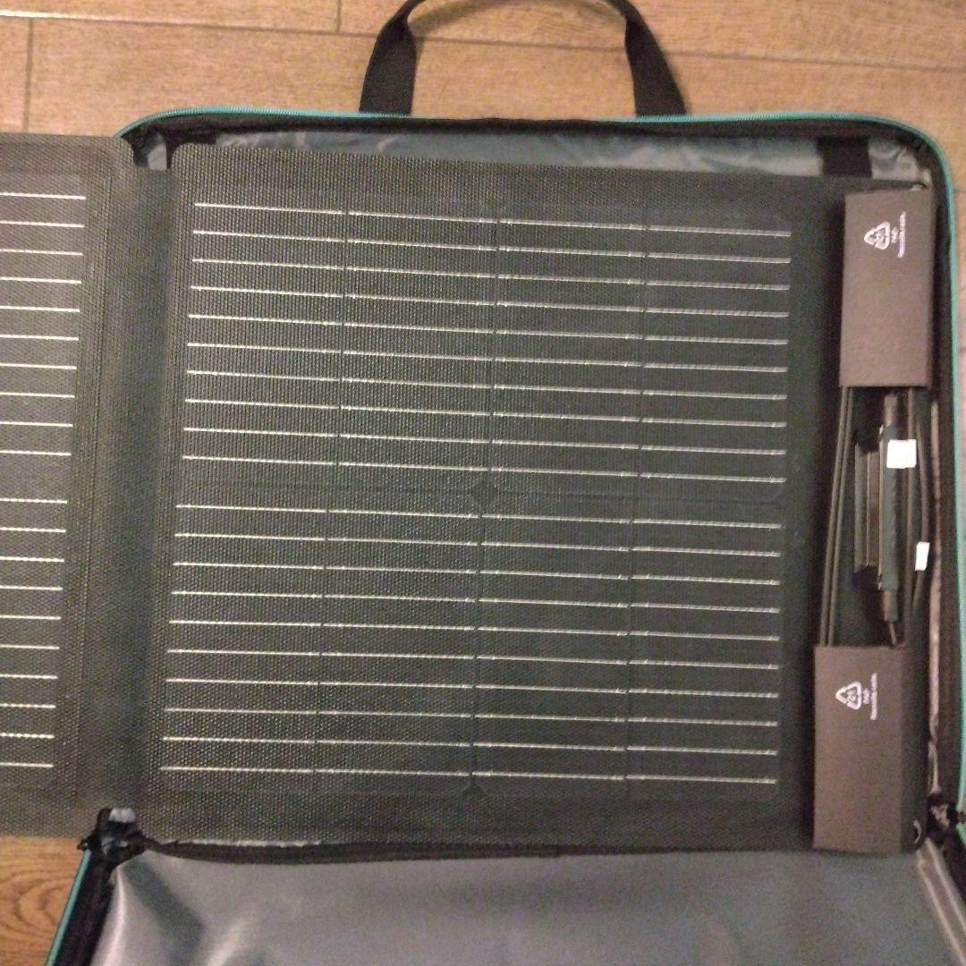 ECOFLOW エコフローソーラーパネル110w 未使用収納ケース 付きグレー