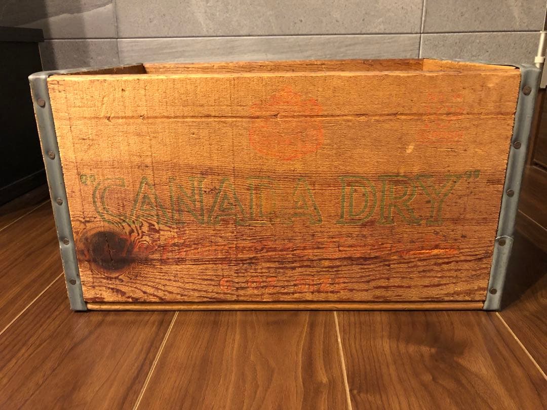 カナダ　ドライ ヴィンテージ木箱