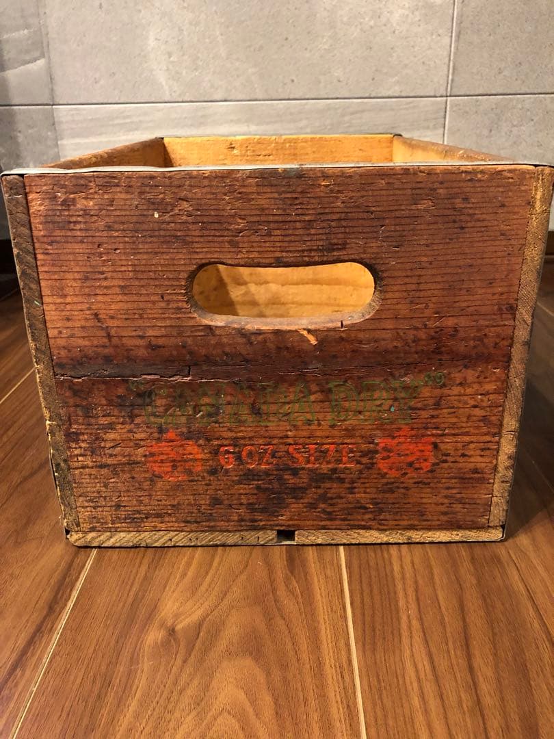 カナダ　ドライ ヴィンテージ木箱